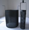 Round titanium mesh basket Anode coated with MMO coating
