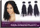 Unprocessed Virgin Peruvian Hair Extensions 5A Curly Hair Deep Wave