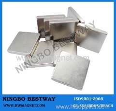 N35 Ni coating 10*10*2mm NdFeB small Block Magnet