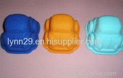 food grade silicone car cake mold