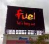 Static Advertising Full Color LED Video Screen , P10 Outdoor LED Billboard 7000cd / m2