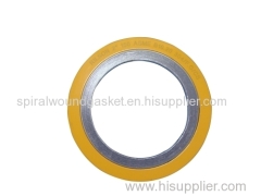 ASME B16.20 metal spiral wound gasket with outer ring