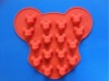 Food grade micky shaped silicone cake moulds/silicone cartoon cake mold