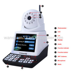 Phone Call IP Camera Wireless Digital Camera P2P Indoor Wifi Video IP Cam Wanscam HW0035