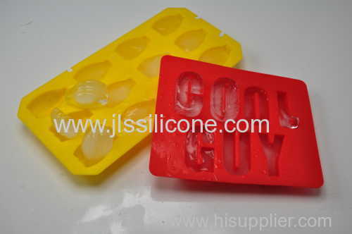 Promotion item Chocolate Ice Silicone Ice Cube Tray