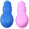 Snowman Shaped Silicone Baking Molds