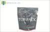 Aluminum Foil Printed Stand Up Pouches For Food With Ziplock Top