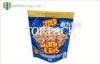 Colorful Stand Up Food Pouches For Peanut , Customized Size / Logo