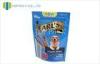 Gravure Printed Pet Food Packaging , Stand Up Pouch With Zipper Moisture Proof