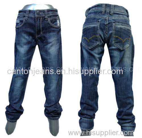 Popular Man's Jeans 100% Cotton Fashion Denim Jeans