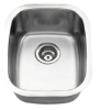 single bowl kitchen stainless steel wash basin