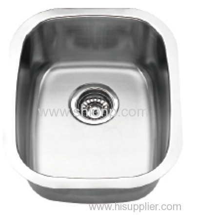 single bowl kitchen stainless steel wash basin