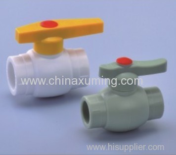 PPR Ball Valves With Brass Ball Pipe Fittings