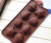 Sea animal designs custom silicone chocolate molds