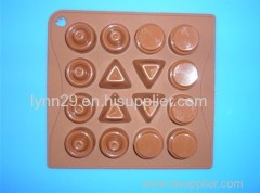 food grade muti design shapes silicone chocolate mould