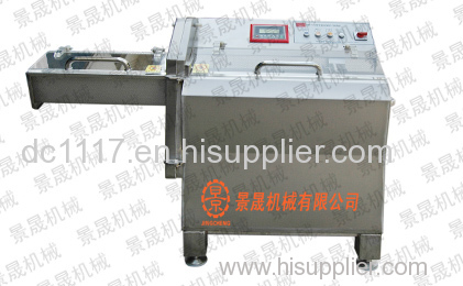 Cut line machine cut pork ribs