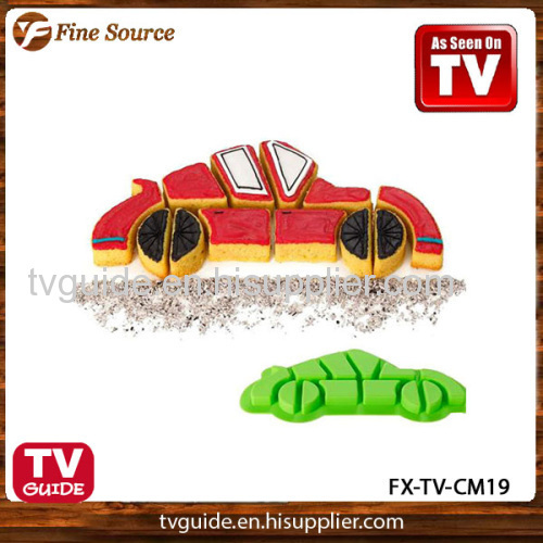 Factory Direct selling Pop Silicone Cake Moulds car style