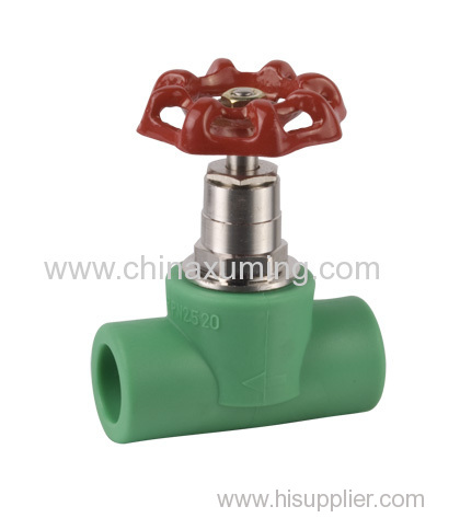 PPR Heavy Stop Valve Pipe Fittings