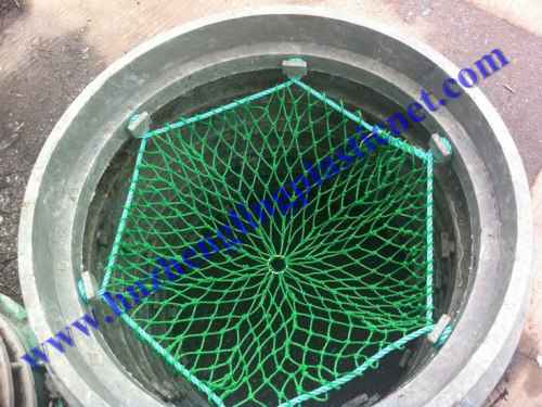 Heavy duty Manhole safety net Anti-dropping plastic PE Protection Net