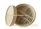 Two Layers Bamboo Steamer Japanese Table Ware for Restaurant