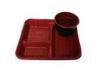 Plastic Sushi Tableware Bento Box Easy Take Away as lunch box , Disposable