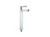 High Chromed One Handle Basin Faucet Water Taps for commercial Use