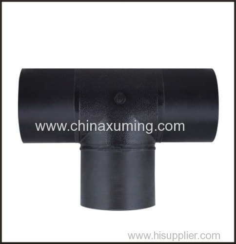 HDPE Butt Fusion Injection Equal Tee Pipe Fittings