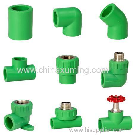 PPR Thread Union With Elbow Pipe Fitting