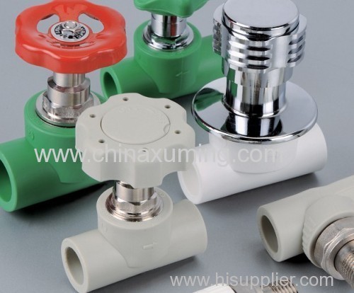 PPR Stop Valve Pipe Fitting With Pressure 2.5MPa