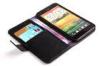 Luxury Black HTC Protective Case With Stand , HTC Butterfly X920 Phone Covers
