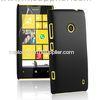 Hard Plastic Cell Phone Cases Black , Rubber Nokia Lumia 520 Covers