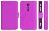 OEM Sony Cell Phone Cases, Xperia Ion LT28i Purple PU Stand Cover