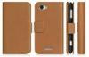 Sony S36H Cell Phone Cases , Xperia L Leather Case Book Flip With Stand