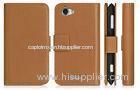 Sony S36H Cell Phone Cases , Xperia L Leather Case Book Flip With Stand