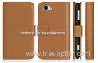 Sony S36H Cell Phone Cases , Xperia L Leather Case Book Flip With Stand