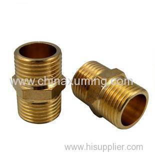 Forged Copper Double Male Thread Fittings