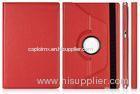 Red PU Leather Rotate Tablet Protective Case for Sony Z Tablet