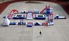 0.9mm PVC Giant Inflatable Water Park Kids For Amusement Park Games