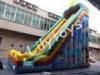 inflatable high slide , Double and quadruple stitched , fireproof tarpaulin