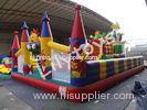 plato pvc 10m * 8m inflatable fun city , Double / quadruple stitched