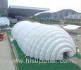 White PVC Huge Large Inflatable Tent 40m * 15m , Blow Up Inflatable Event Tent