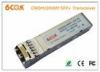 Professional CWDM LC SFP Transceiver , ZR 80KM Double fiber GBIC transceiver