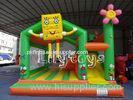 inflatable Sponge bob bounce castle / Inflatable Combos , lovely inflatable castles