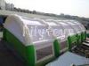 white blue commercial grade giant Large Inflatable Tent / lawn tent PVC Tarpaulin