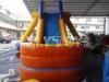 Custom Large Inflatable Water Slide Obstacle Course For Residential Kids Pool
