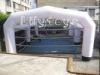 White Waterproof Large Inflatable Tent , Double Stitch Inflatable Party Tent