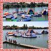 large Commercial PVC inflatable water toys For Water Park , EN14960 / SGS