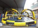 outdoor Zorb Ball Race Track Inflatable for kids , Inflatable Sports Games