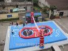 PVC Waterproof Bossaball Inflatable Sports Game , Lead Free Inflatable Game