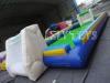 Bouncer pvc Inflatable Football Field with bottom / repair kits , EN15649 UL